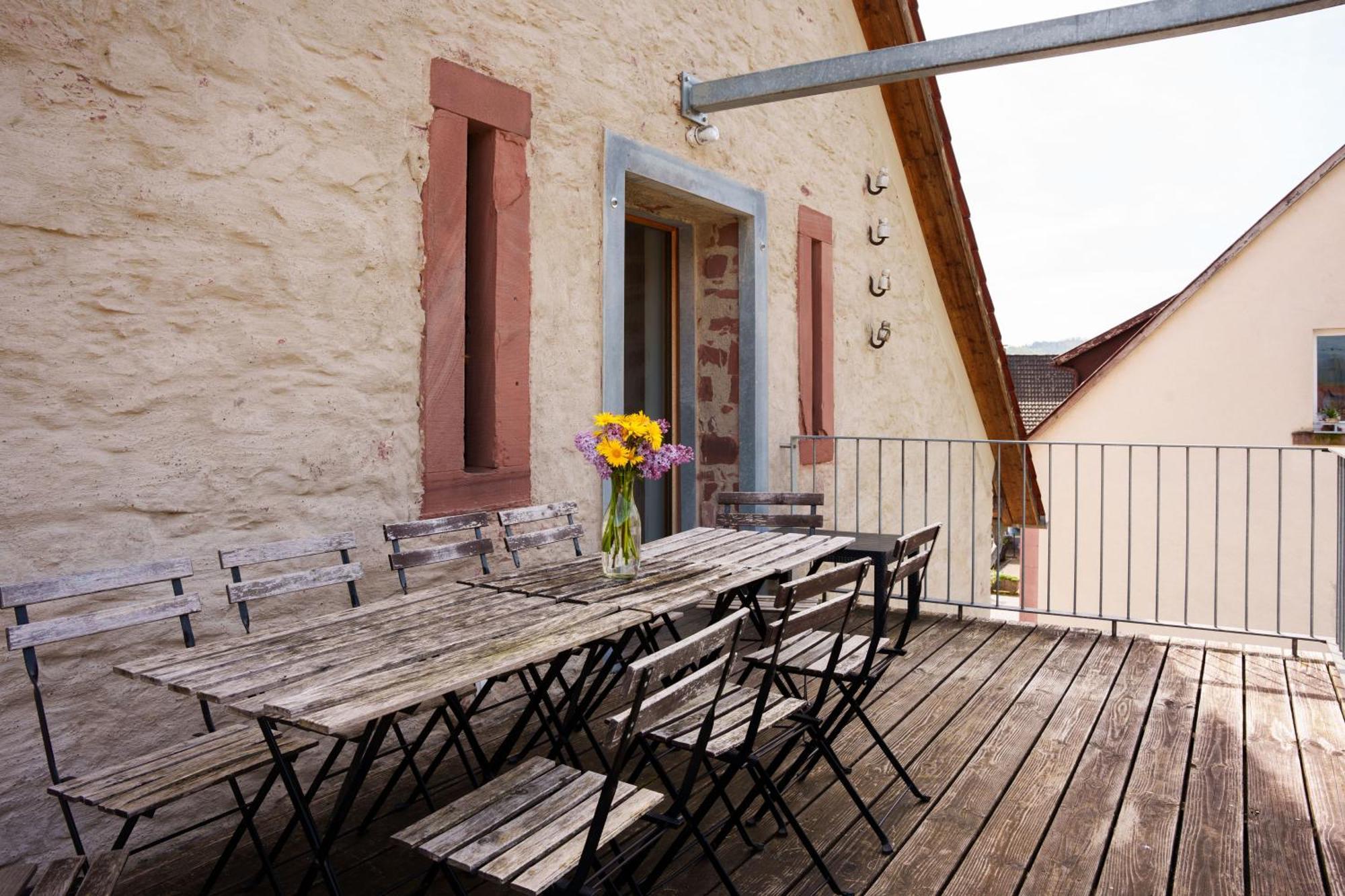 Ferienwohnung Alte Scheune Schopfheim Exterior foto